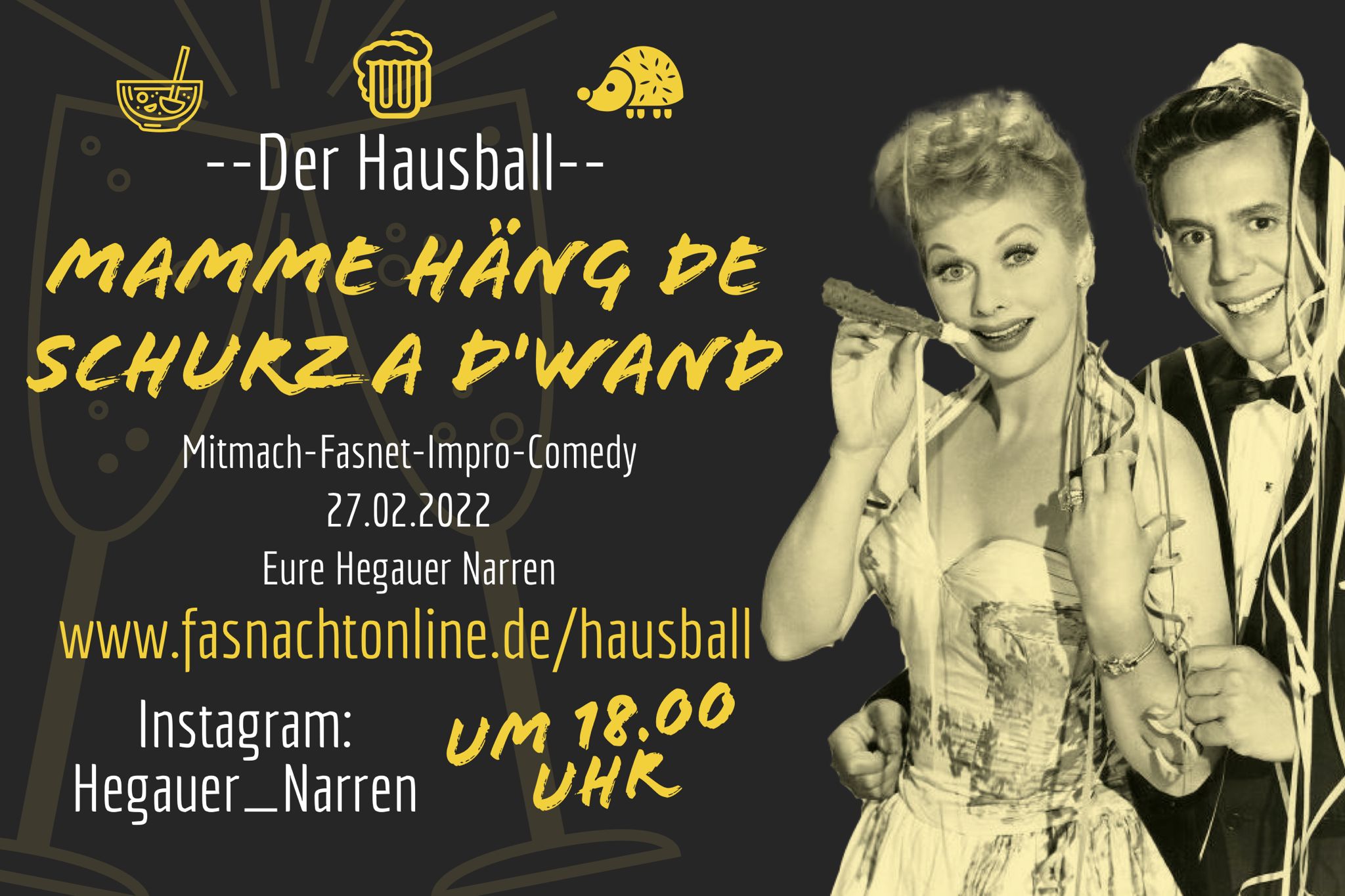 Hausball - Mitmach-Fasnet-Impro-Comedy